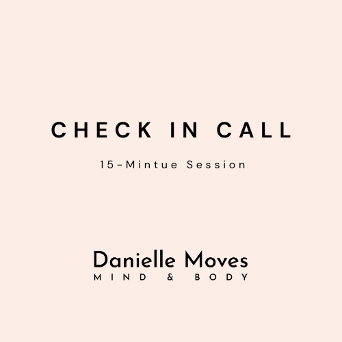Check in Call: 15-Minute Session